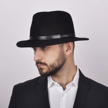 Kapelusz męski fedora KAMIL rozm. 55 Valdorf