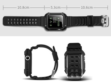 Бронированная корпус для Apple Watch 4/5/6/SE 44 мм