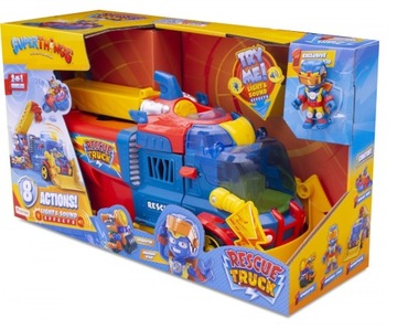 SUPER THINGS ZINGS 10 СПАСАТЕЛЬНЫЙ ГРУЗОВИК БОЛЬШОЙ ГРУЗОВИК