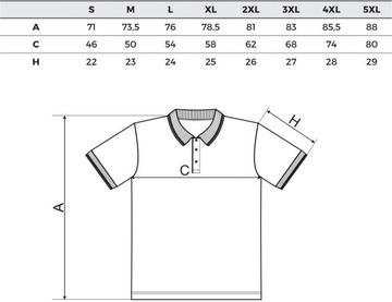 Рубашка поло MALFINI PIQUE 203 ВЫСОКОЕ КАЧЕСТВО XL