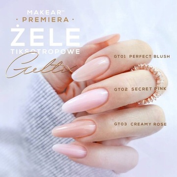 Makear Geltix Secret Pink GT02 тиксотропный гель 50мл