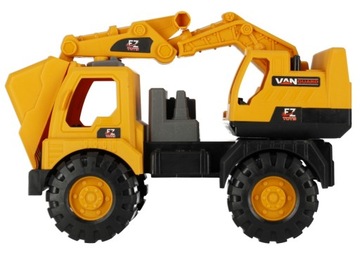 СТРОИТЕЛЬНЫЙ АВТОМОБИЛЬ ЭКСКАВАТОР ГРУЗОВИК