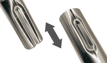 Комплект из нержавеющей стали, хомут 5 м + мачта 1 м