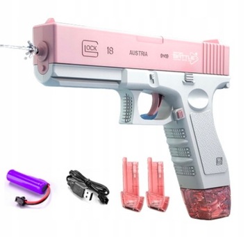 GLOCK AUTOMATYCZNY PISTOLET NA WODĘ AKUMULATOR