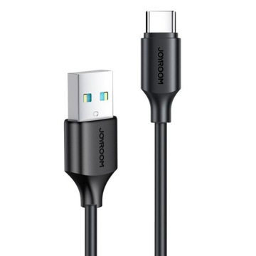КОРОТКИЙ БЫСТРЫЙ КАБЕЛЬ USB/USB-C 3A МОЩНЫЙ JOYROOM