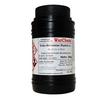 DICHROMIAN SODU 2hydrat - czysty - 250g