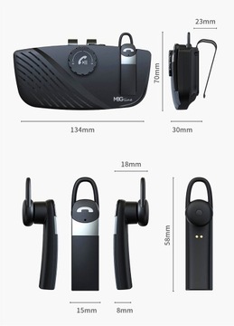 Комплект громкой связи AUTOSTART BT5.0 EDR HANDSET