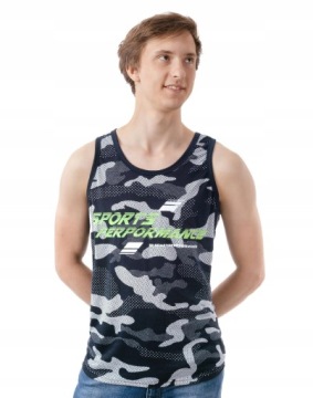 Koszulka Męska Bez Rękawów Bokserka Moro 048-2 XXL