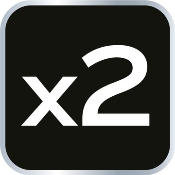 Шлицевой наконечник M12 x 75 мм S2 x 2 шт. НЕО 10-910