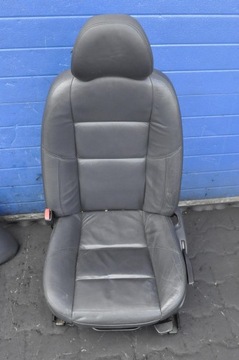 VOLVO S40 II V50 FOTEL KIEROWCY SKÓRA