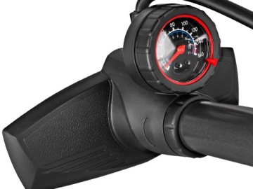 ВЕЛОСИПЕДНЫЙ НАСОС PROX FLOOR STEEL SERVICE PUMP WITH PRESSURE GAUGE