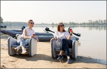 Колибри Air-Deck Tokarex надувное кресло для отдыха