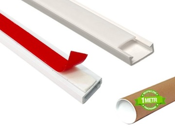 PROFIL LED MINI BIAŁY Z TAŚMĄ KLEJĄCĄ | 1 METR