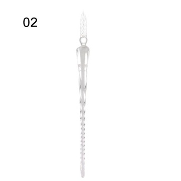 1PC szkło Vintage pióro do zanurzania tusz do nap