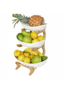 3-х уровневая корзина для фруктов и подставка для овощей