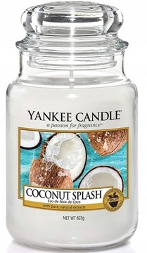 YANKEE CANDLE COCONUT SPLASH ŚWIECA ŚWIECZKA 623g