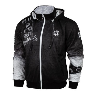 Bluza dresowa poliester PSYCHO CLOWN CZARNY M