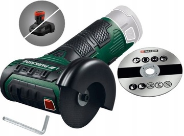Szlifierka Kątowa Akumulatorowa 12V Tarcza 76mm PARKSIDE PWSA 12 B1