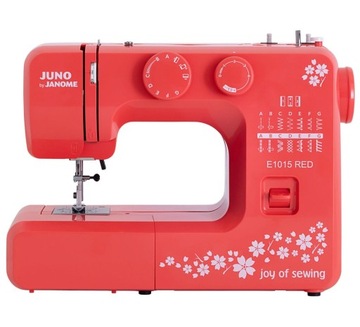 MASZYNA DO SZYCIA JANOME JUNO E1015 RED + GRATISY