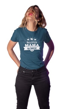 ФУТБОЛКА ДЛЯ МАМА, ЛУЧШАЯ МАМА В МИРЕ.МОДНАЯ