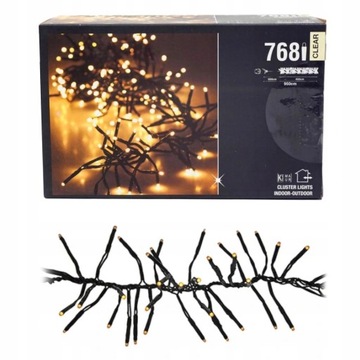 Kema Keur Рождественские елочные светильники для улицы 9,5 м 768LED