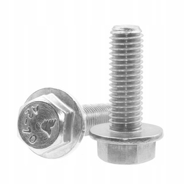 ВИНТ M6x20 ИЗ НЕРЖ. НЕРЖ. ФЛАНЕЦОМ, ГОЛОВКА 6 КТ, 10 ST