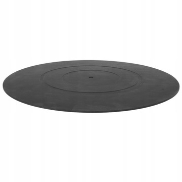 12-ДЮЙМОВЫЙ ПОВОРОТНЫЙ КОВРИК ДЛЯ ФОТО, ЧЕРНАЯ РЕЗИНА