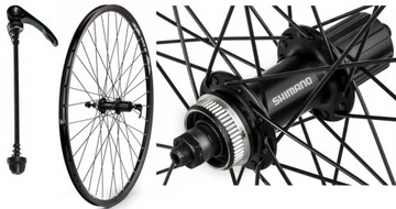 KOŁO MTB 28 29 TYŁ KASETA DISC HAMULEC TARZOWY Shimano CENTER LOCK 8-10RZ.