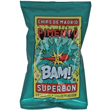 Superbon Chips de Madrid Pimento 45g