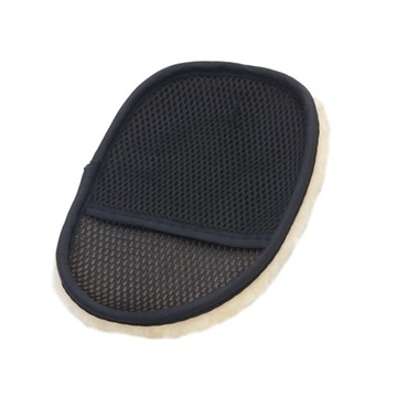 Rękawica do mycia polerowania samochodu auta wełniana