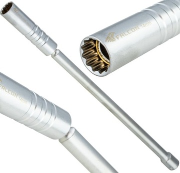 KLUCZ ŚWIEC RENAULT CITROEN BMW 14 MM 12-KĄT CIENKI PRZEGUB