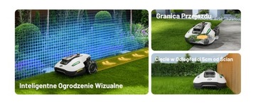 Мини-робот-косилка MAMMOTION YUKA 700м2, макс. 1100 м², GPS RTK, 45% AI