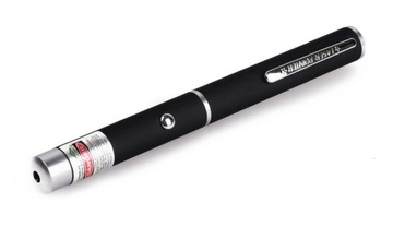MOCNY WSKAŹNIK LASEROWY LASER ZIELONY 4 KOŃCÓWKI
