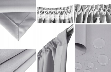 ВОДОНЕПРОНИЦАЕМАЯ ЗАНАВЕСА 155x220 НАРУЖНАЯ САДОВАЯ ЗАНАВЕСА ДЛЯ ТЕРРАСЫ-БЕСЕДКИ