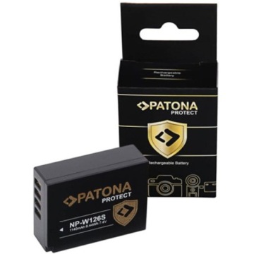 2x аккумулятора Paton Fuji NP-W126 PROTECT + зарядка