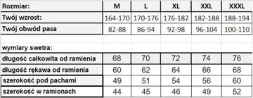 Golf bawełna PRODUKT POLSKI biały L