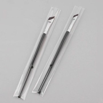 Угловая кисть Seol Cosmetics для макияжа бровей, подводки глаз и линий хны.