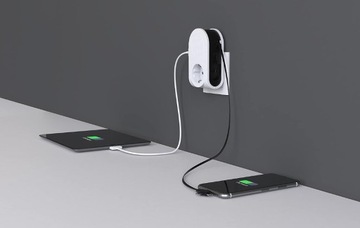 Зарядное устройство REV FLEX USB 3в1 с подсветкой Micro USB-C