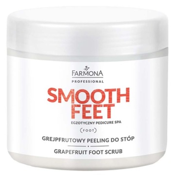 FARMONA SMOOTH FEET Grejpfrutowy peeling do stóp + próbka