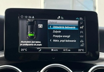 Mercedes Klasa C W205 2020 Mercedes-Benz Klasa C Avantgarde Plug-In Automat Navi Kamera Tempomat, zdjęcie 32