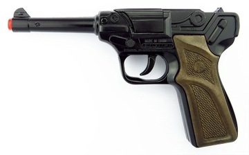 Pistolet metalowy na kapiszony Luger - Police - GONHER 124/6
