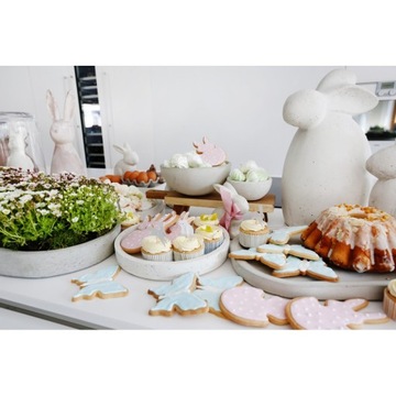 ФИГУРКА ПАСХАЛЬНЫЙ ЗАЯЦ АРХИТЕКТУРНЫЙ БЕТОН S