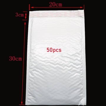 Styl 20x30 cm 50 sztuk Luzem ockproof biała pianko