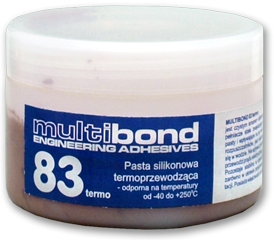 Multibond-83T 250 Smar Silikonowy Termoprzewodzący