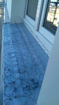 ПТИЦА СПИРАЛЬ, АНТИПТИЧЕСКИЙ ШИП ТИПА C, ЗАЩИТА ОТ ГОЛУБЕЙ