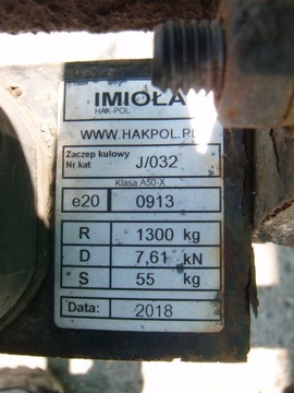HYUNDAI MATRIX 2001 -2010 1.8 B ZAŘÍZENÍ(HÁK) TÁŽNÝ