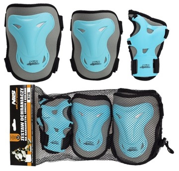 КОМПЛЕКТ ЗАЩИТЫ НА КОЛЕНА И ЛОКОТИ, размер L