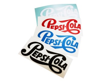 Naklejka retro PEPSI COLA 4 kolory do wyboru