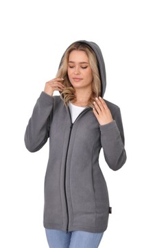 POLAR DAMSKI DŁUGI CIEPLUTKI - JAKOŚĆ!! 320g/m2-XL