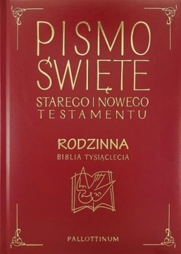 BIBLIA TYSIĄCLECIA RODZINNA EKOOPRAWA, ZŁOCONA PRACA ZBIOROWA
